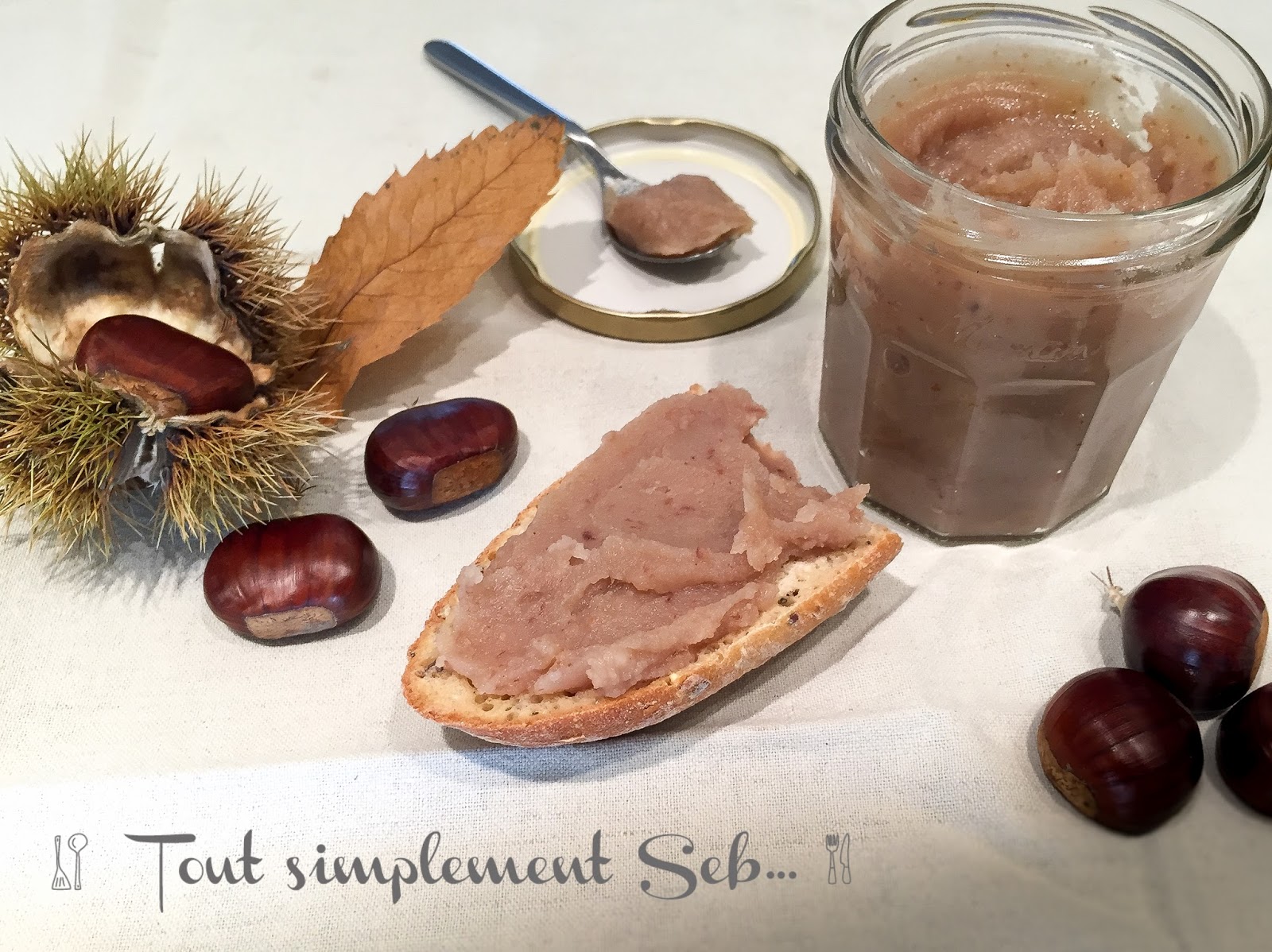 Tout simplement Seb: Crème de marrons ou confiture de châtaignes