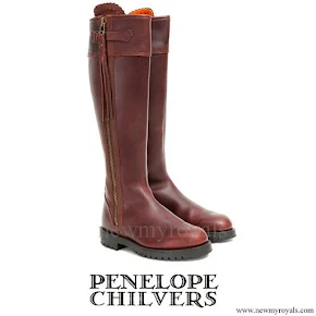 Kate Middleton wore Penelope Chilvers long tassel boots