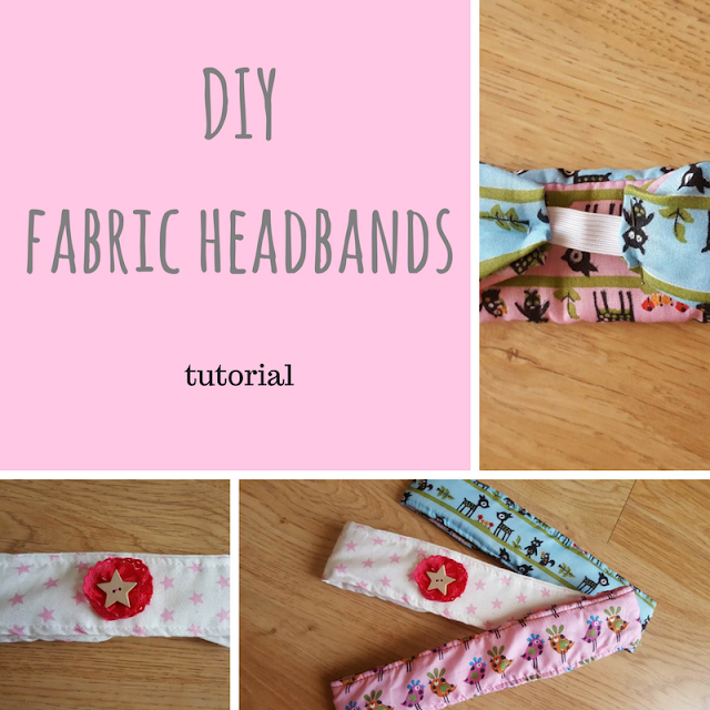 DIY Fabric headbands tutorial Keeping it Real