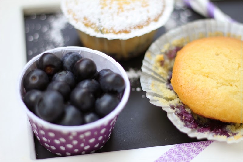 Mein Leben und das Backen... {Heidelbeeren} Heidelbeer Muffins mit