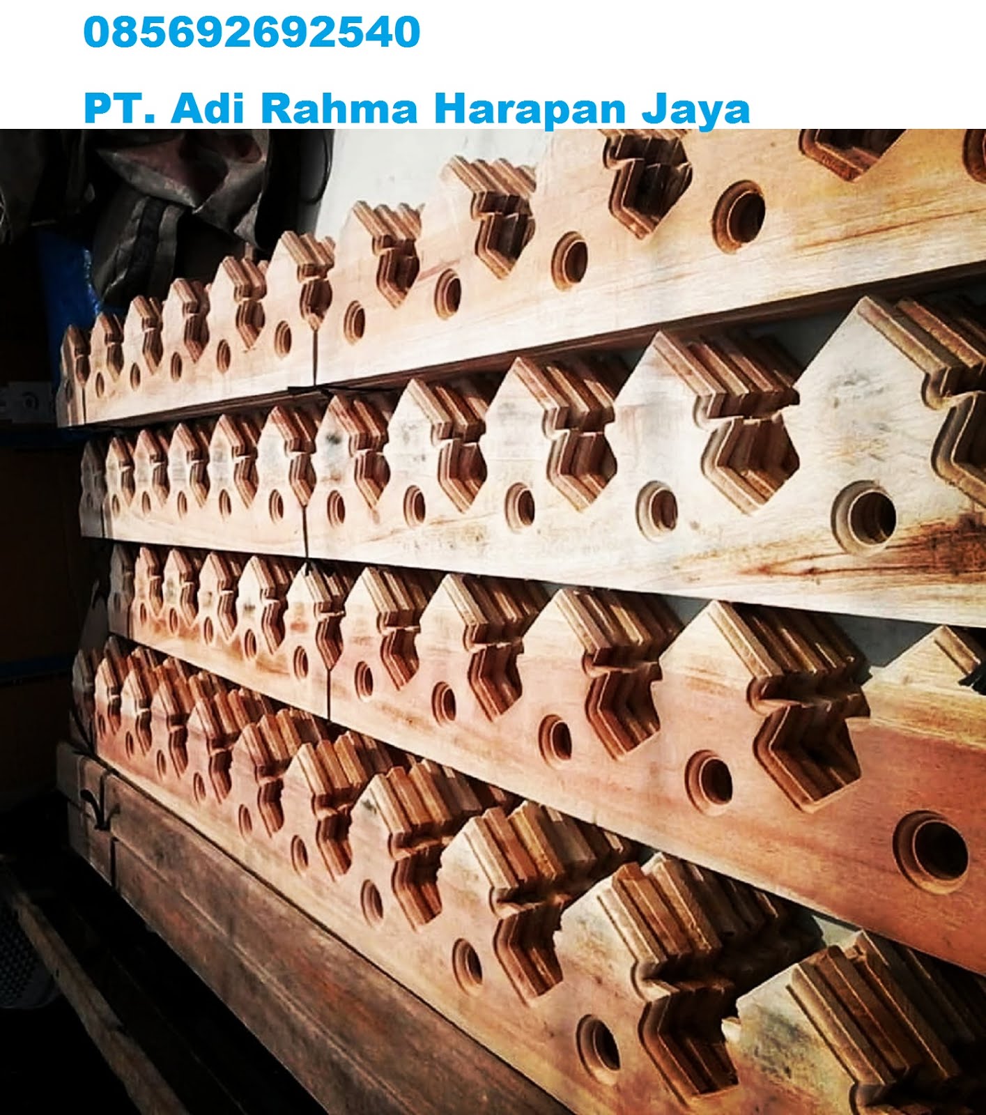 pagar dari lisplang motif kayu, 085692692540