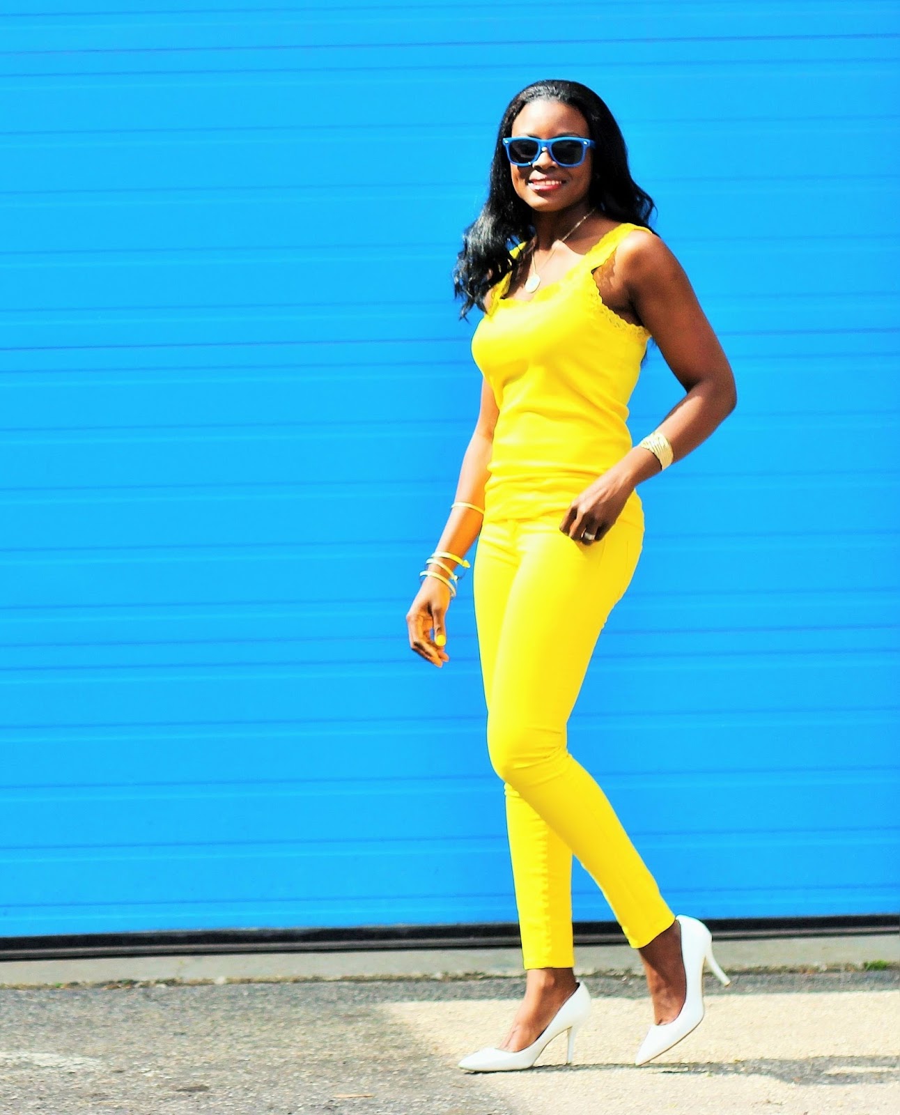 Yellow On Yellow Outfit