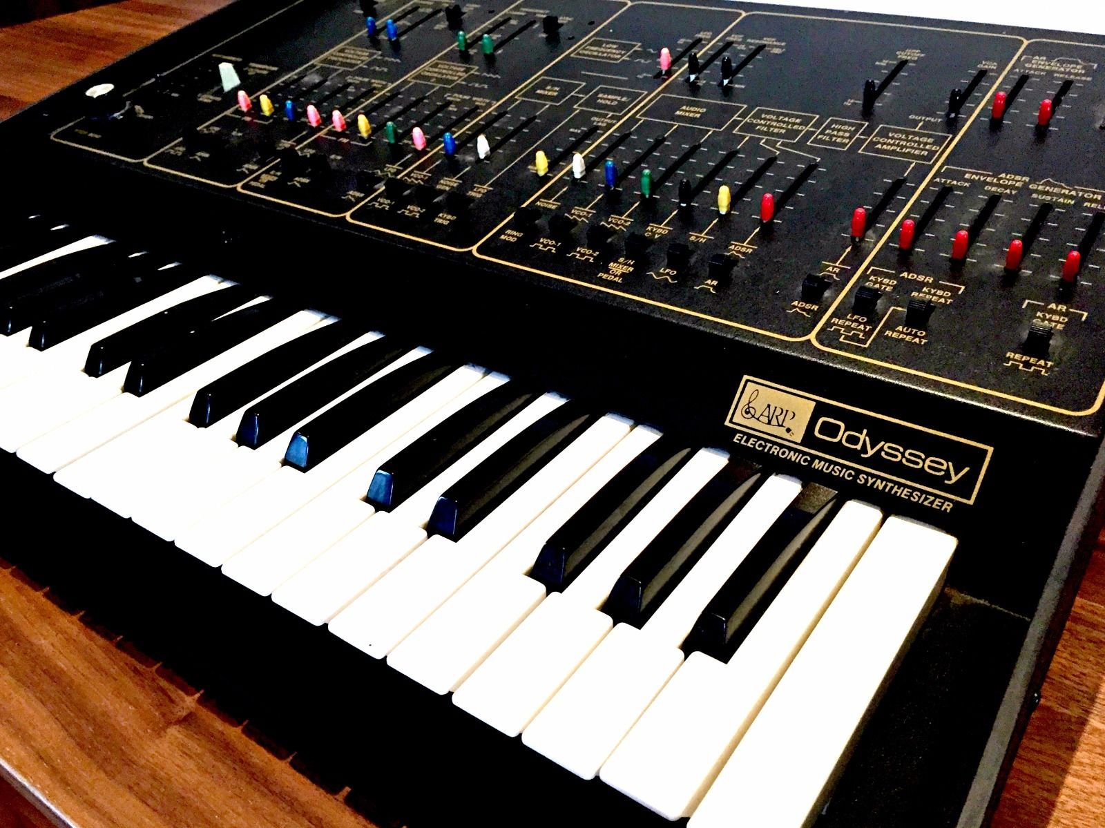MATRIXSYNTH: ARP Odyssey MkII Original Vintage Synthesizer SN 0043