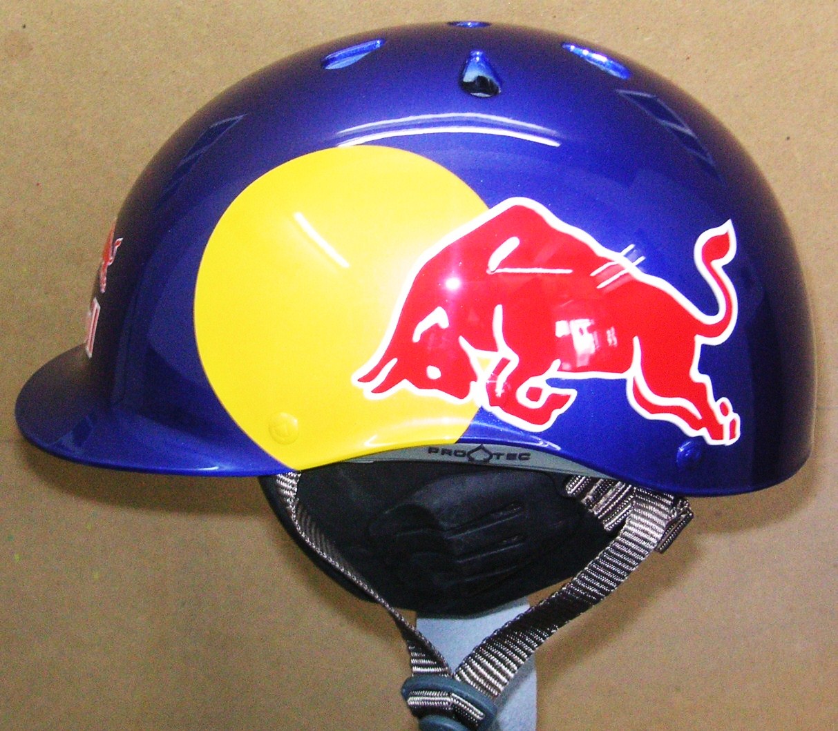 Hand Painted Helmets Design your helmet today..!! Red Racing Bull