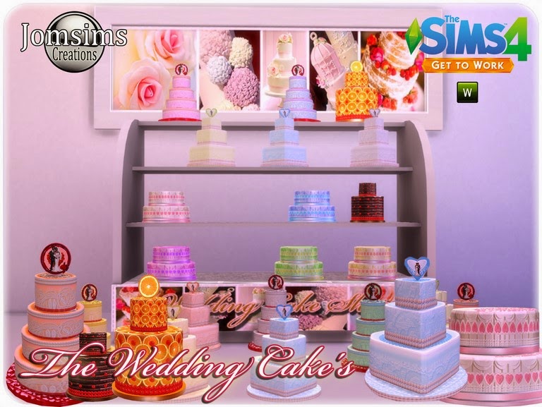 The Wedding Cakes Nathys Sims