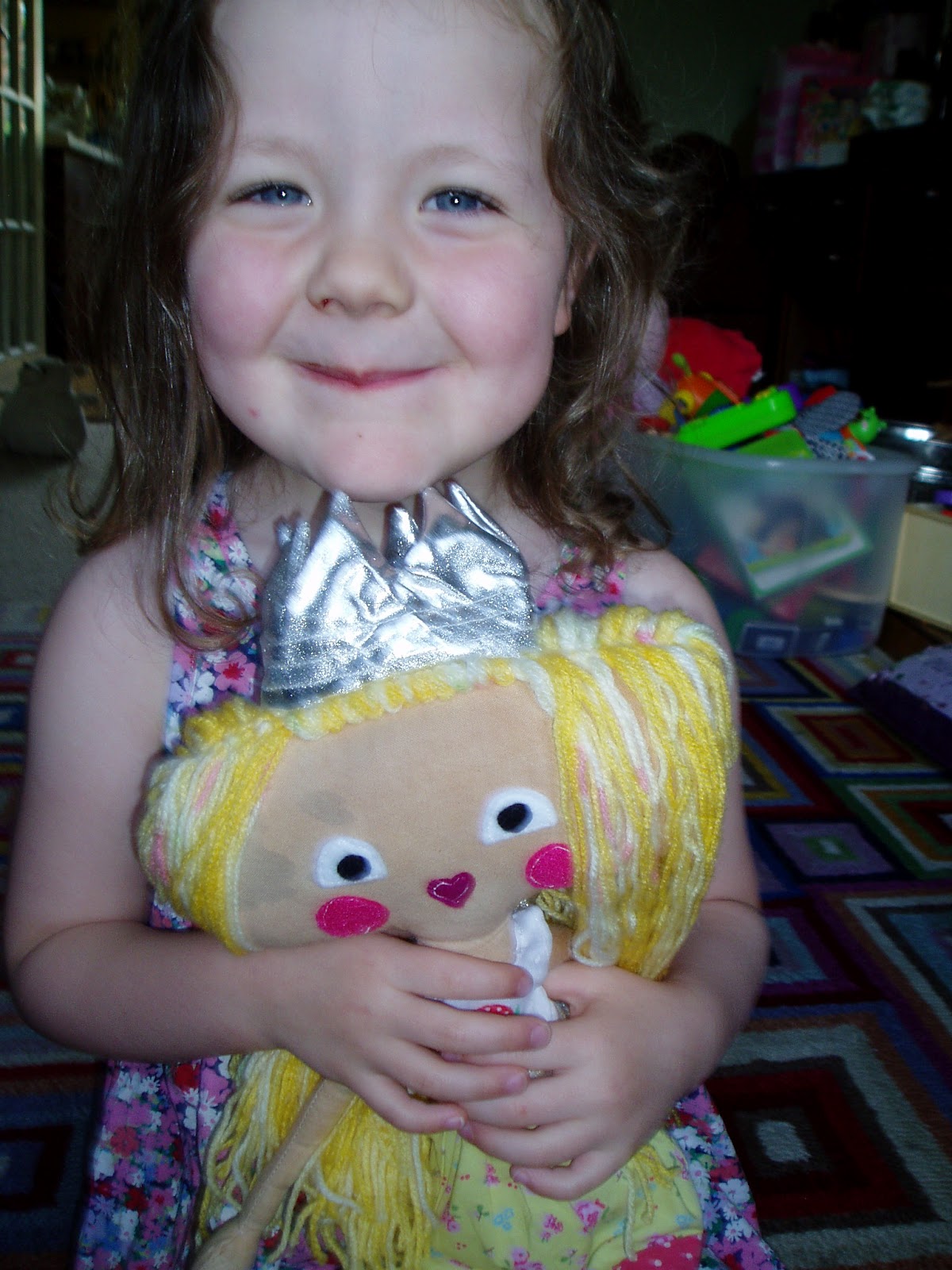 I have a very happy little girl!