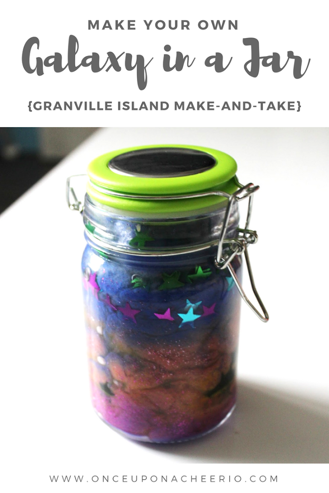 Granville Island Kids' Craft Day Galaxy in a Jar
