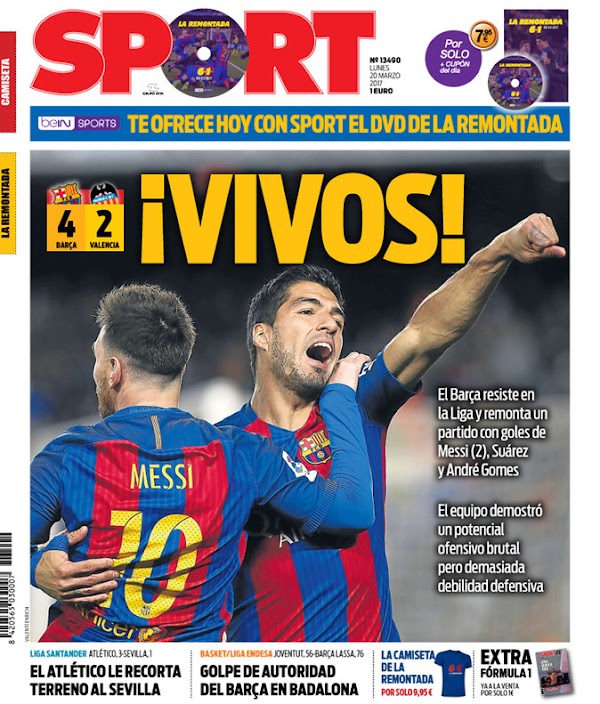 FC Barcelona, Sport: "¡Vivos!"