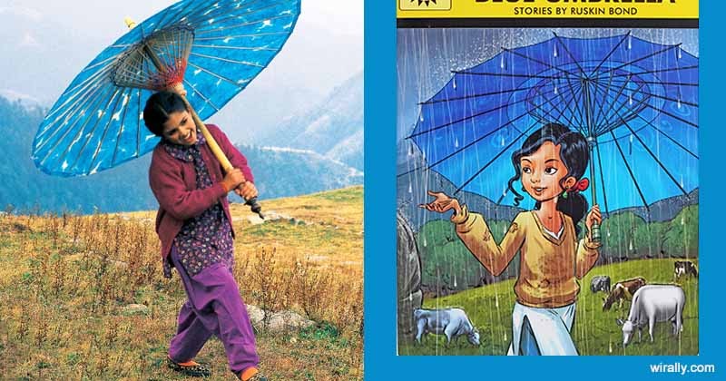 13+ The Blue Umbrella Story Book Background