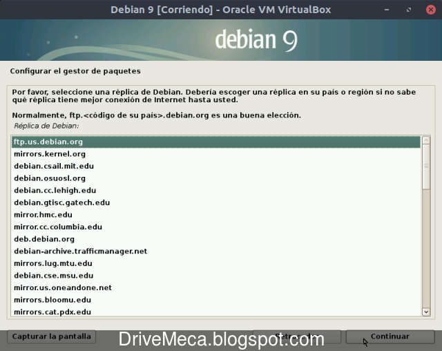 Como instalar debian 9 stretch minimal paso a paso