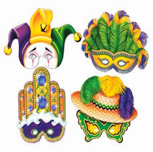 Dibujos de mascaras de carnaval para imprimir