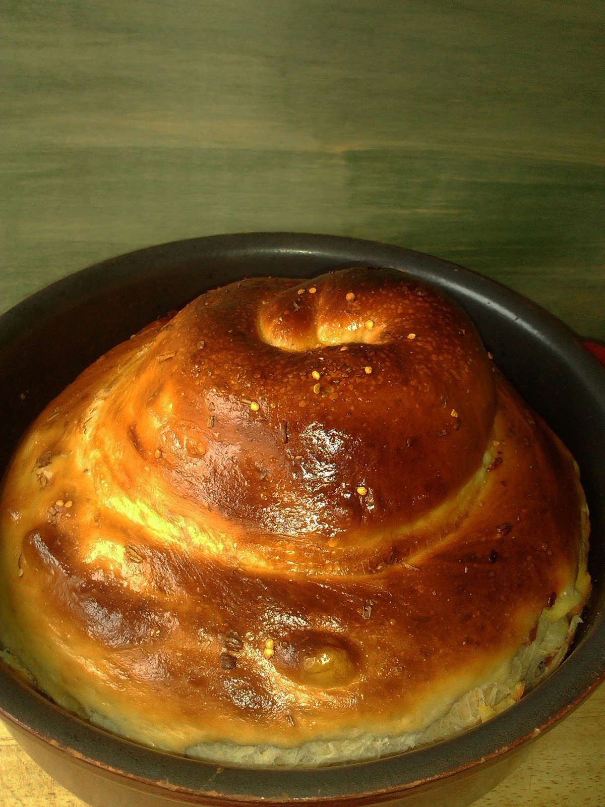 LA COCINERA NOVATA PAN BRIOCHE CON QUESO, LIGERAMENTE PICANTE {en