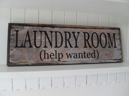 Laundry Room (Help Wanted)