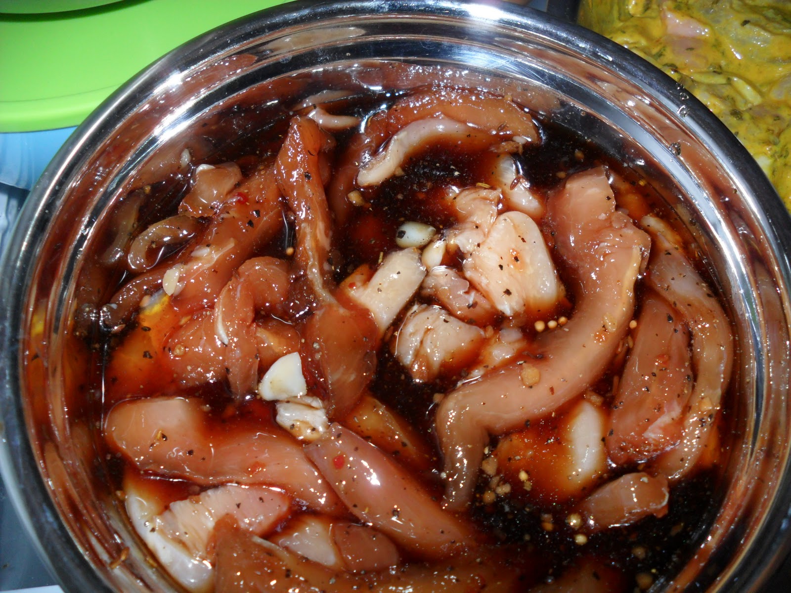 Audrey cuisine!: Marinade pour viande à raclette (poulet)