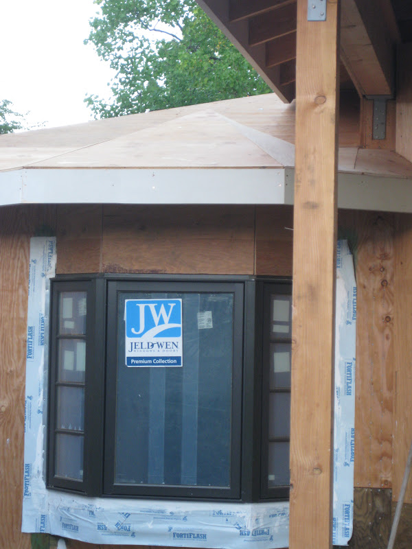 Grimes Remodel July 8 Bay window framing