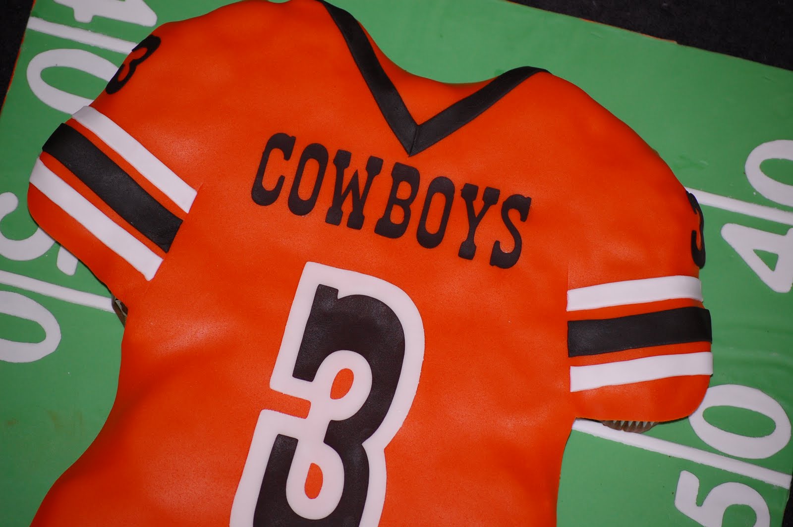 CakeFilley OSU Football Jersey Cupcake Cake