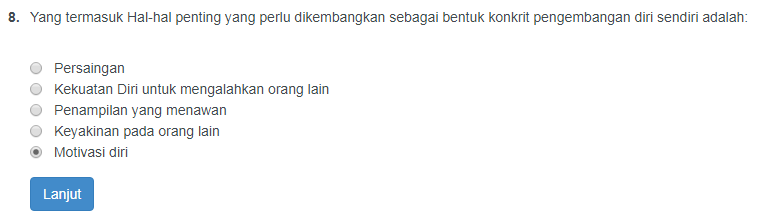 Soal Uts Character Building Semester 3 Bsi Dan Jawaban Benar