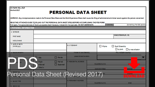 Civil Service Exam PH Downloads Excel And PDF File Of PDS Personal civil-service-exam-ph-downloads-excel-and-pdf-file-of-pds-personal
