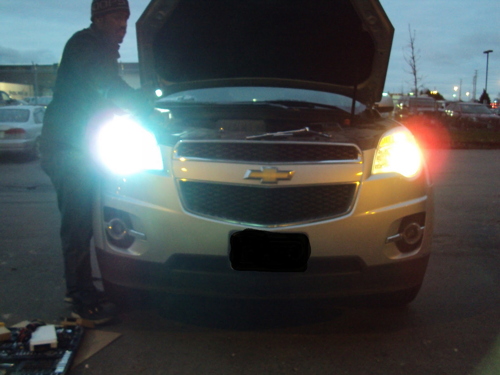 JVG Automotive Lighting Co.: 2010 Chevrolet Equinox Low Beam Conversion