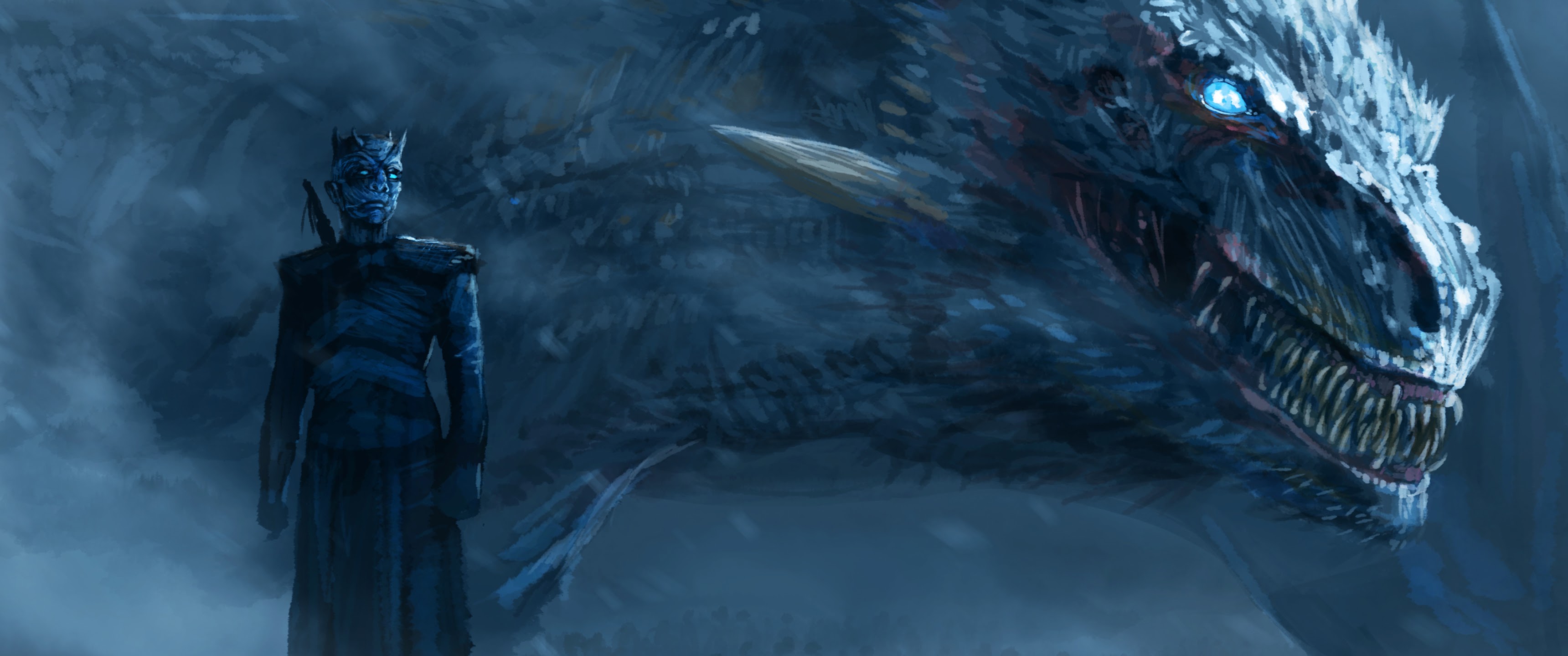 night king on dragon pop