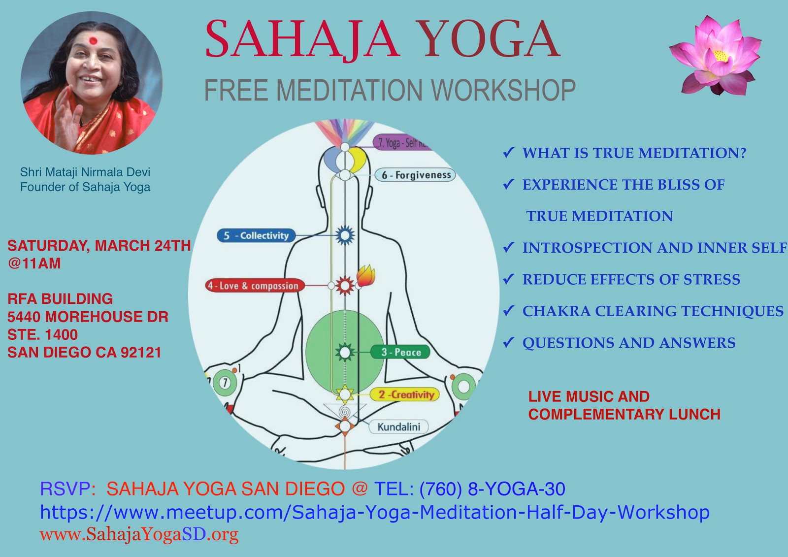 Sahaja Yoga Meditation 2018