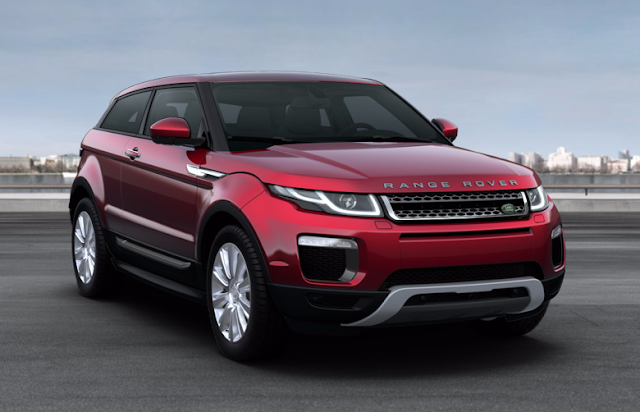 Range Rover Evoque 1 Restylé (2015 à 2018) - Couleurs, code peinture