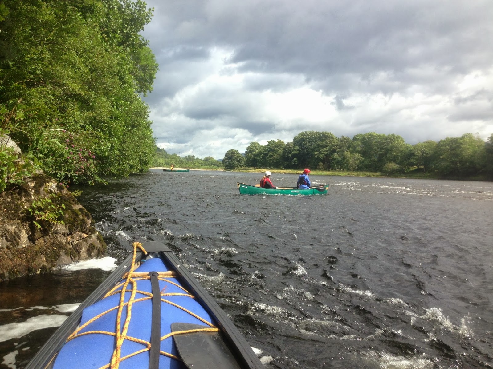 Canoeing in Scotland Canoeing River Lochy