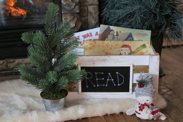 Holiday Book Crate for Kids