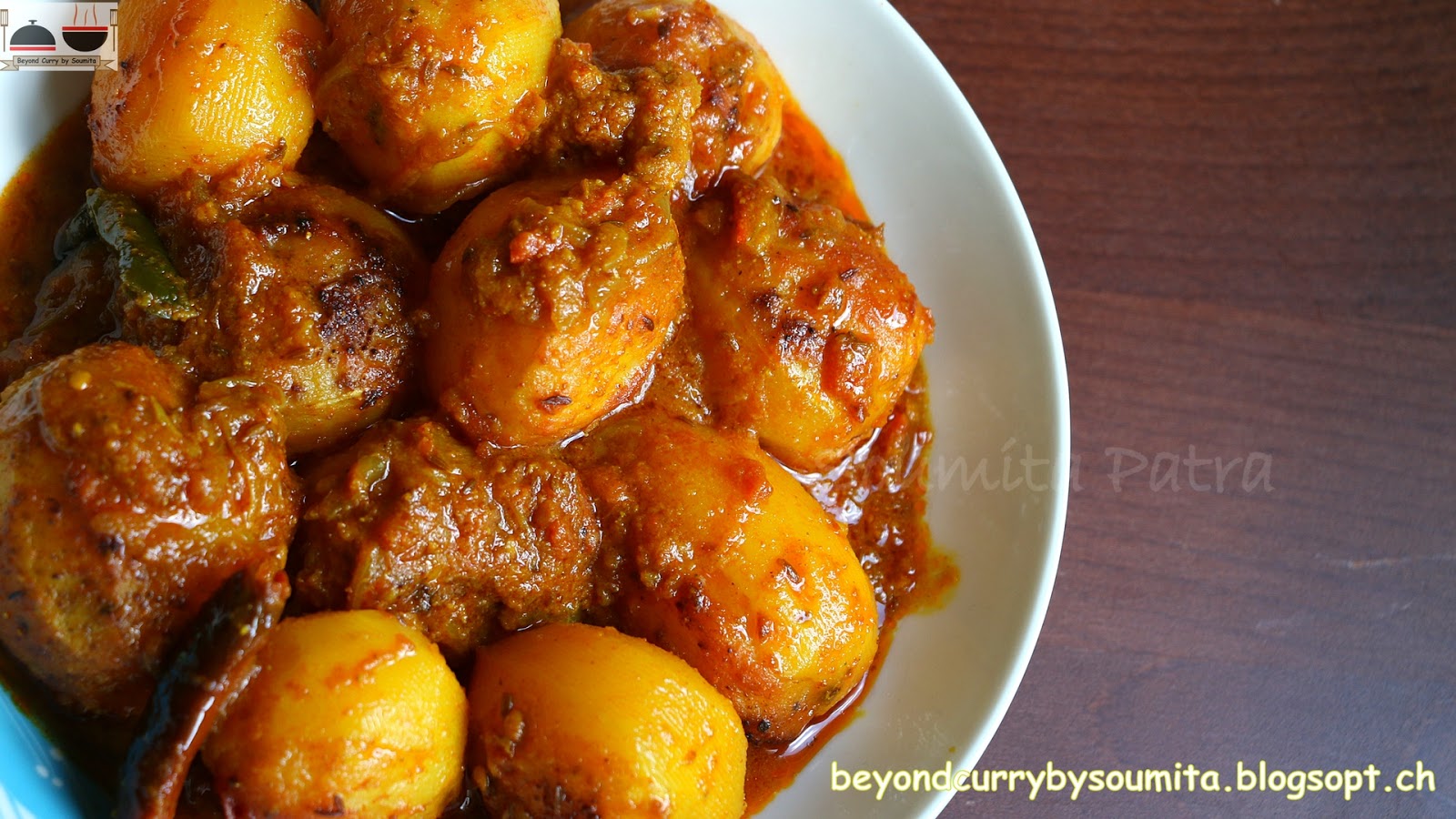 Bengali Aloor Dom Alu Dum Spicy Potato Curry Beyond Curry by Soumita