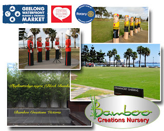 Bamboo creations victoria are attending the Geelong waterfront makers and growers market