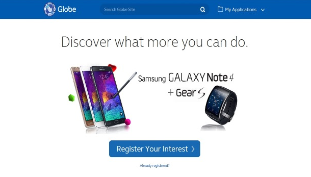 Samsung Galaxy Note 4 and Galaxy Gear S Portal