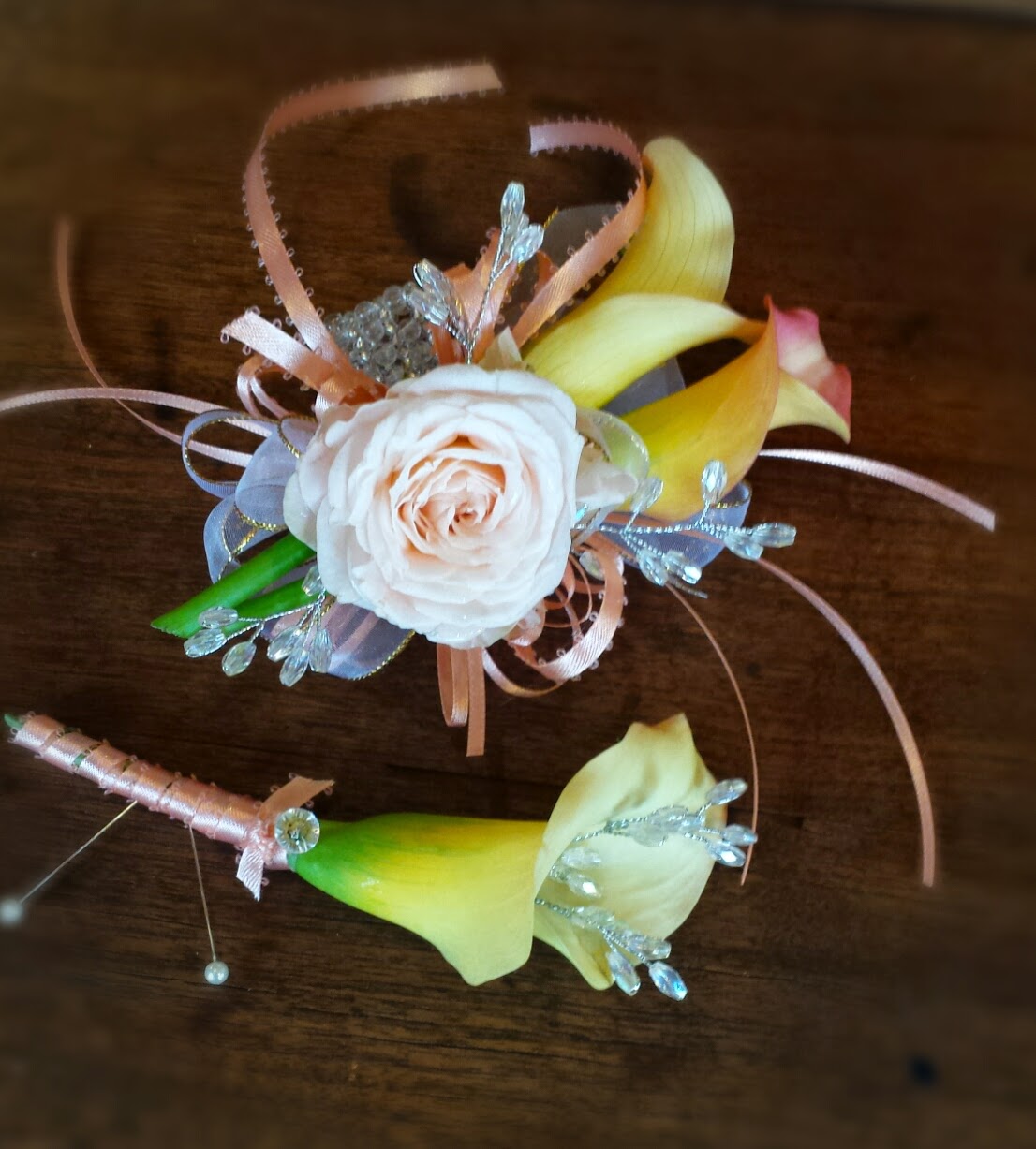 Prom Flowers Y.H.S. Prom wrap up Calla Lilies