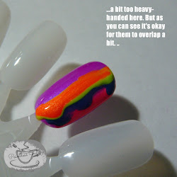 poptastic toothpick marble nail tutorial club summer collection