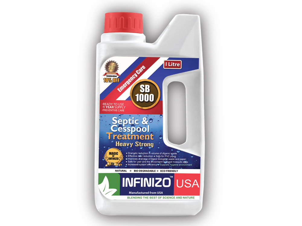 Septic Tank Cleaning Products SEPTIC TANK TREATMENT (INFINIZO SB1000)