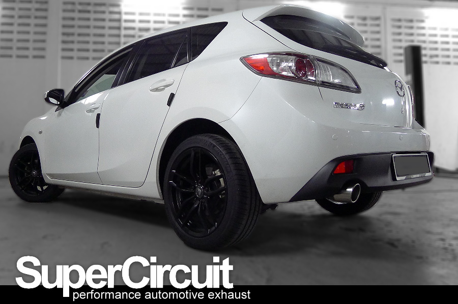 SUPERCIRCUIT Exhaust Pro Shop: Mazda3 (BL) Axle-back Exhaust System