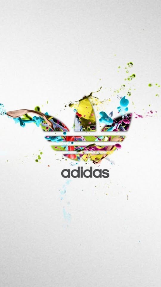 Adidas Colorful Logo Splash  Galaxy Note HD Wallpaper