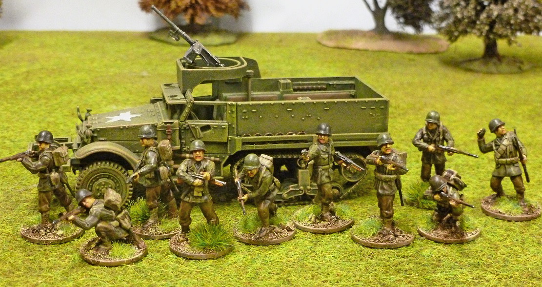 Metal Mercenaries: GALLERY: WWII 28mm Americans in Europe