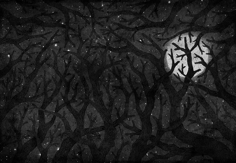 черные дела на небе ухмыляется