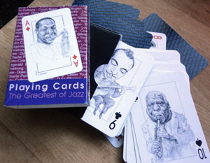 JAZZ PLAYING CARDS