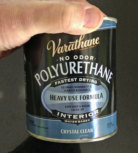 Trackside Scenery Sealing Mod Podge water