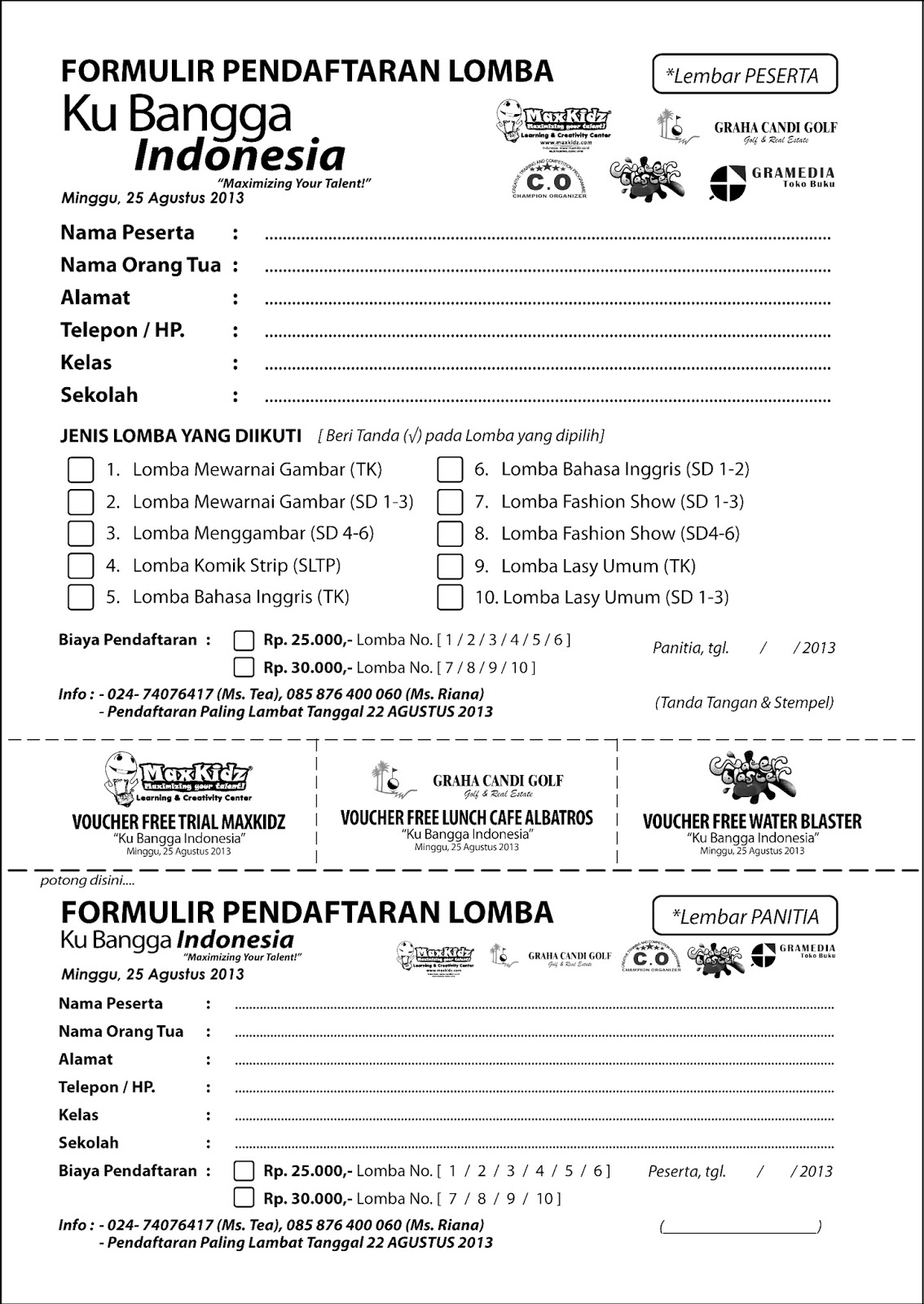 Daftar Lomba 17 Agustus - Gambar Ngetrend dan VIRAL