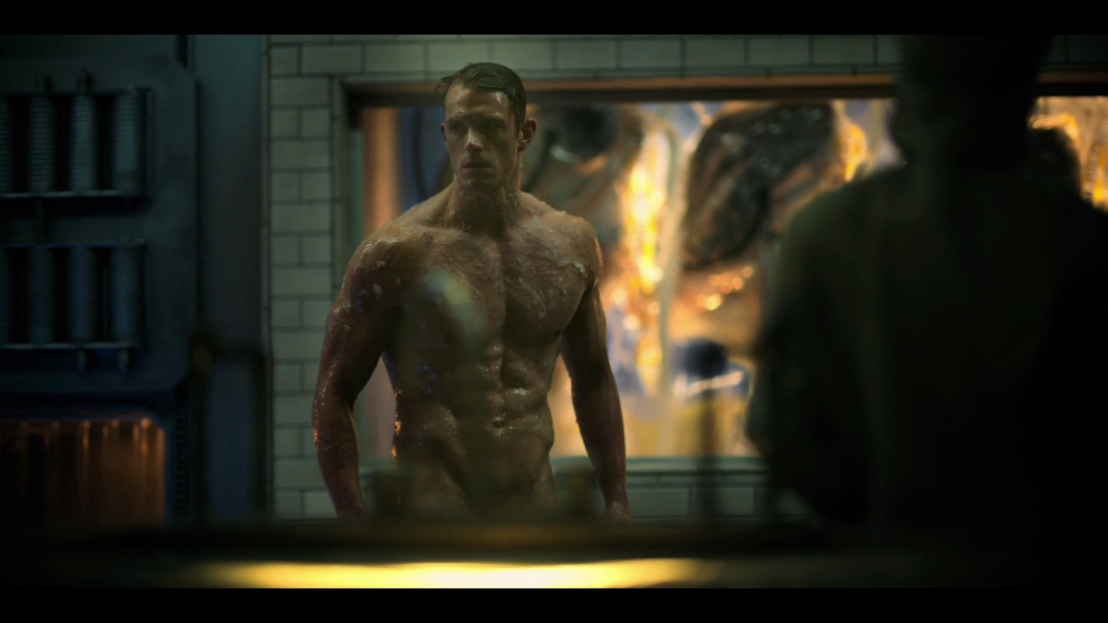 Joel Kinnaman nude in Altered Carbon 1-01 "Out Of The Past" .