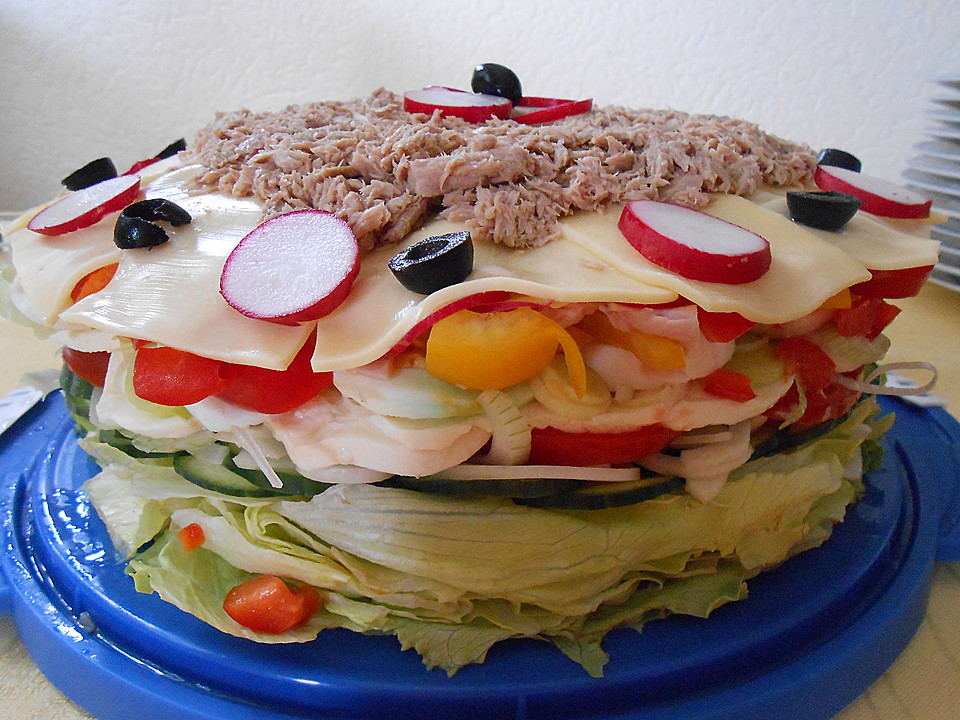 Style Rezepte: Party Salattorte