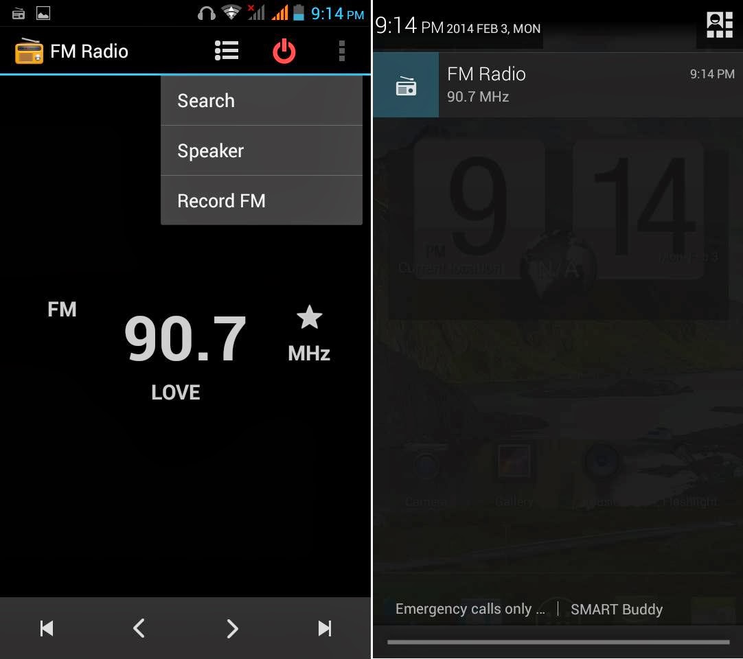 DTC Mobile GT15 Astroid Fiesta FM Radio