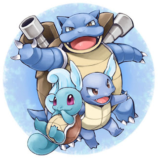 Squirtle Wartortle And Blastoise squirtle wartortle and blastoise