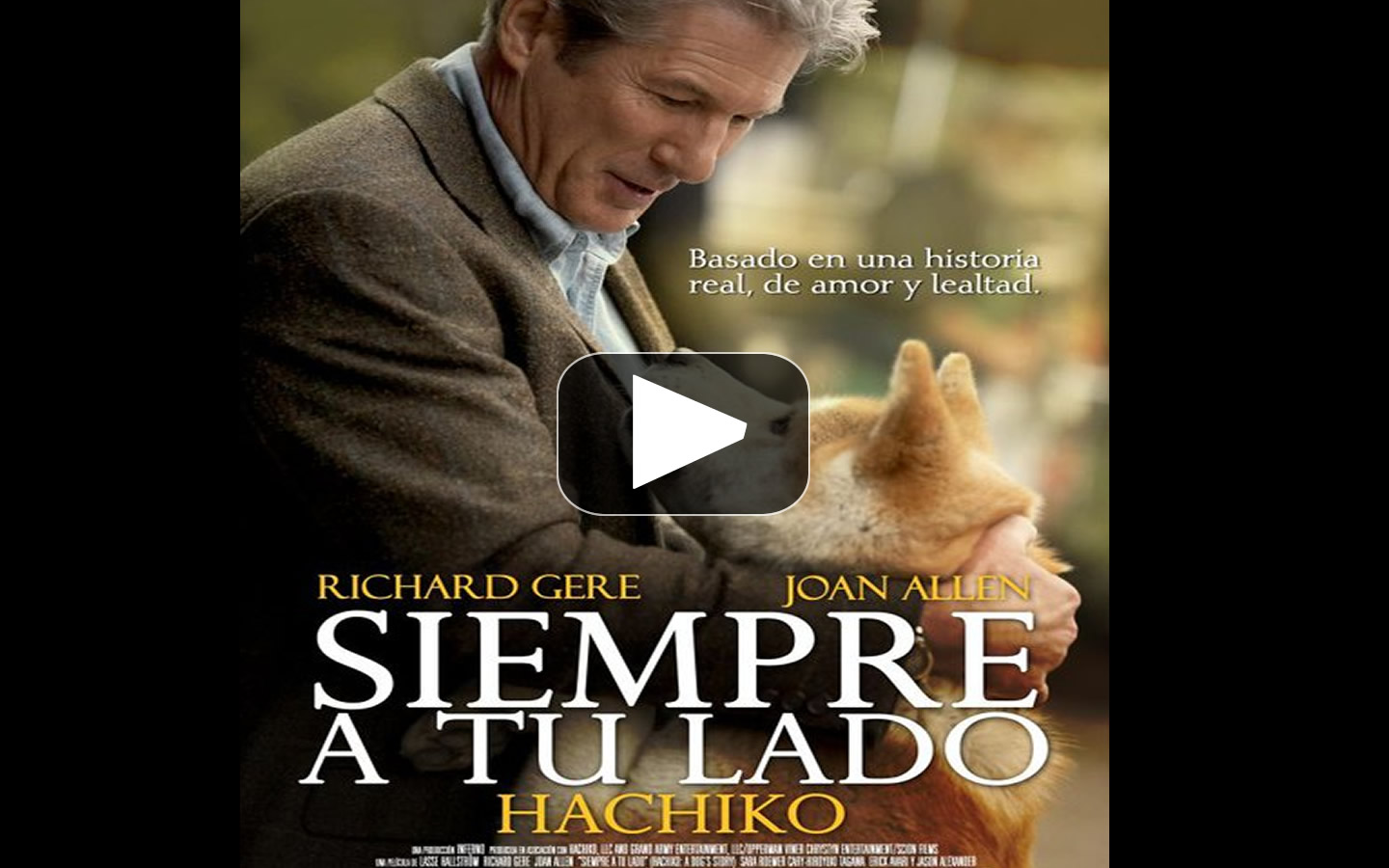 Siempre A Tu Lado (Hachiko) TarjetitasdeAmor.Us