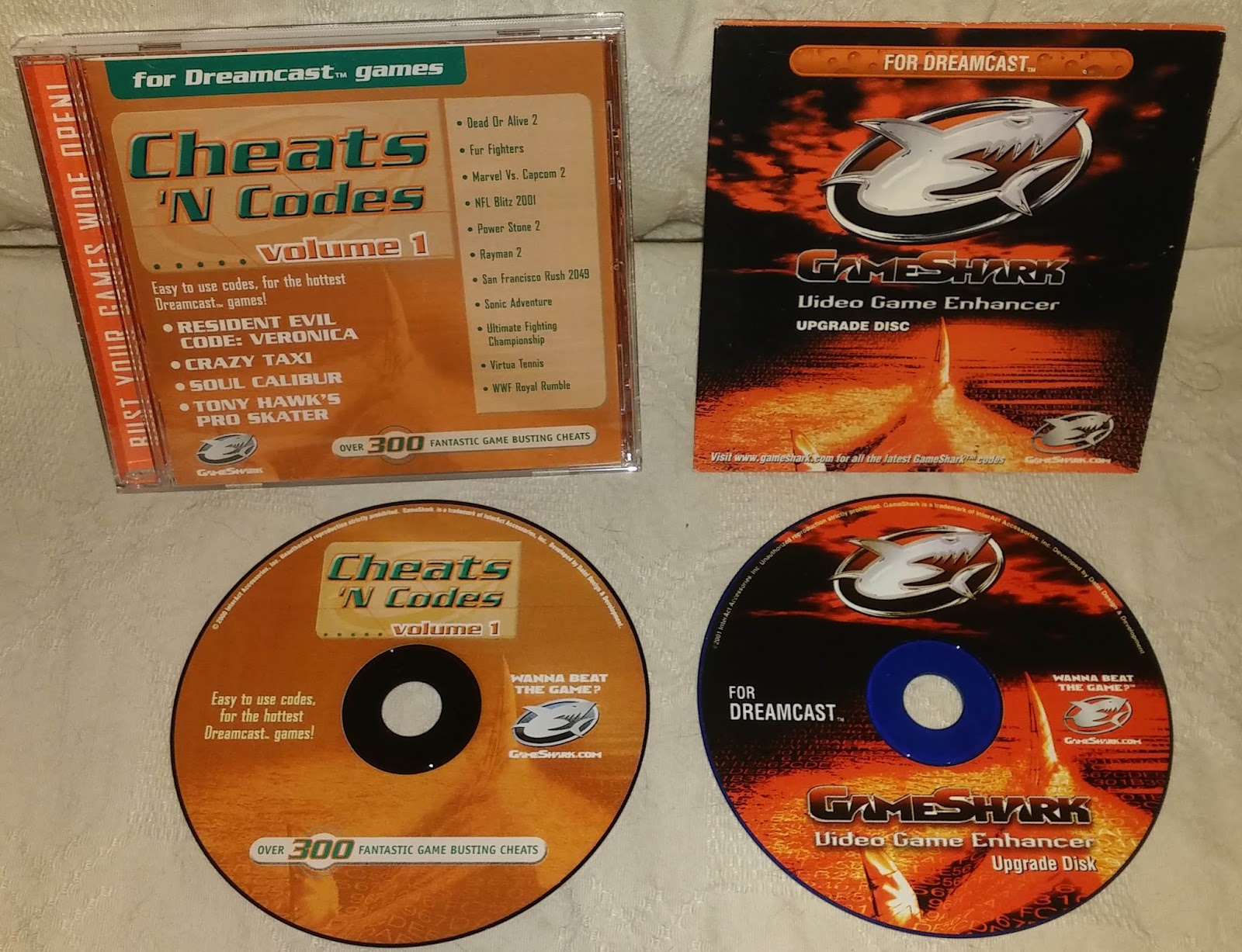 GameShark Disc for Sony Playstation PS1- Disc ONLY! Tested