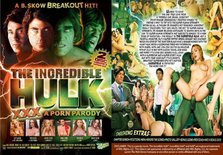 The incredible hulk a porn parody marie luv katie ives