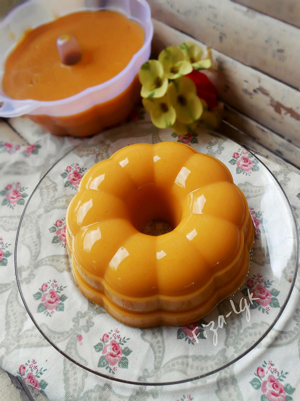 Puding Mangga Fizas Cooking