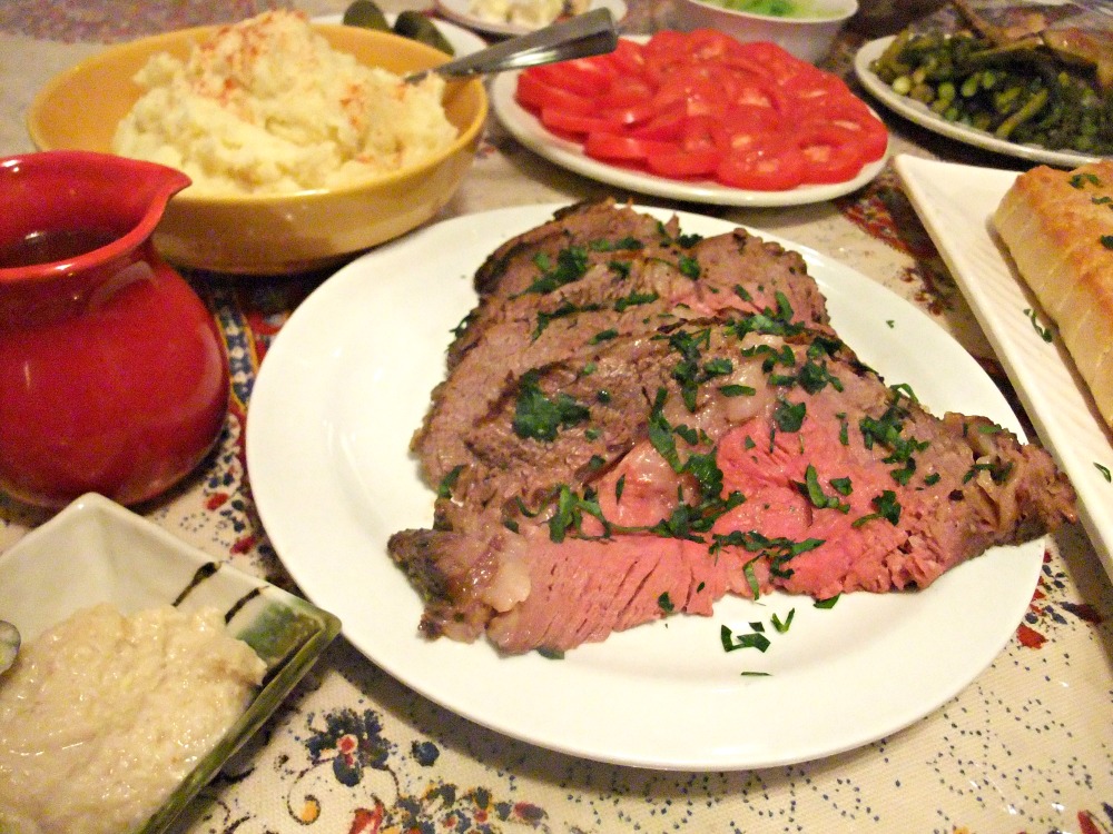 Susan's SavourIt! Herb Garlic Dijon Prime Rib Roast...
